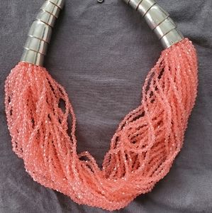 Pink Statement Necklace